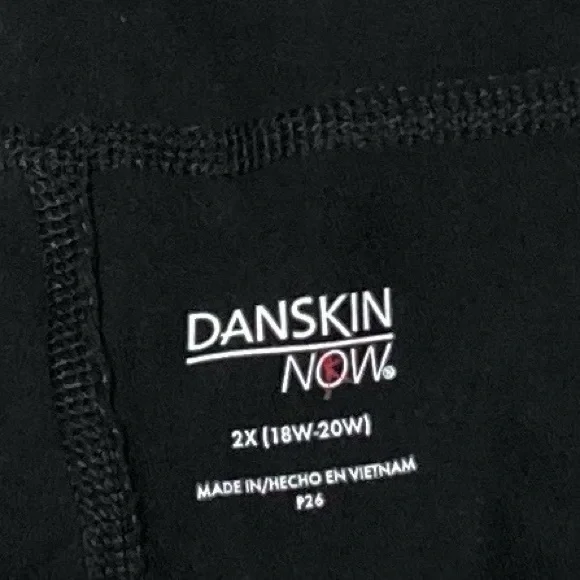 Danskin Now leggings black size 2X - Picture 4 of 8